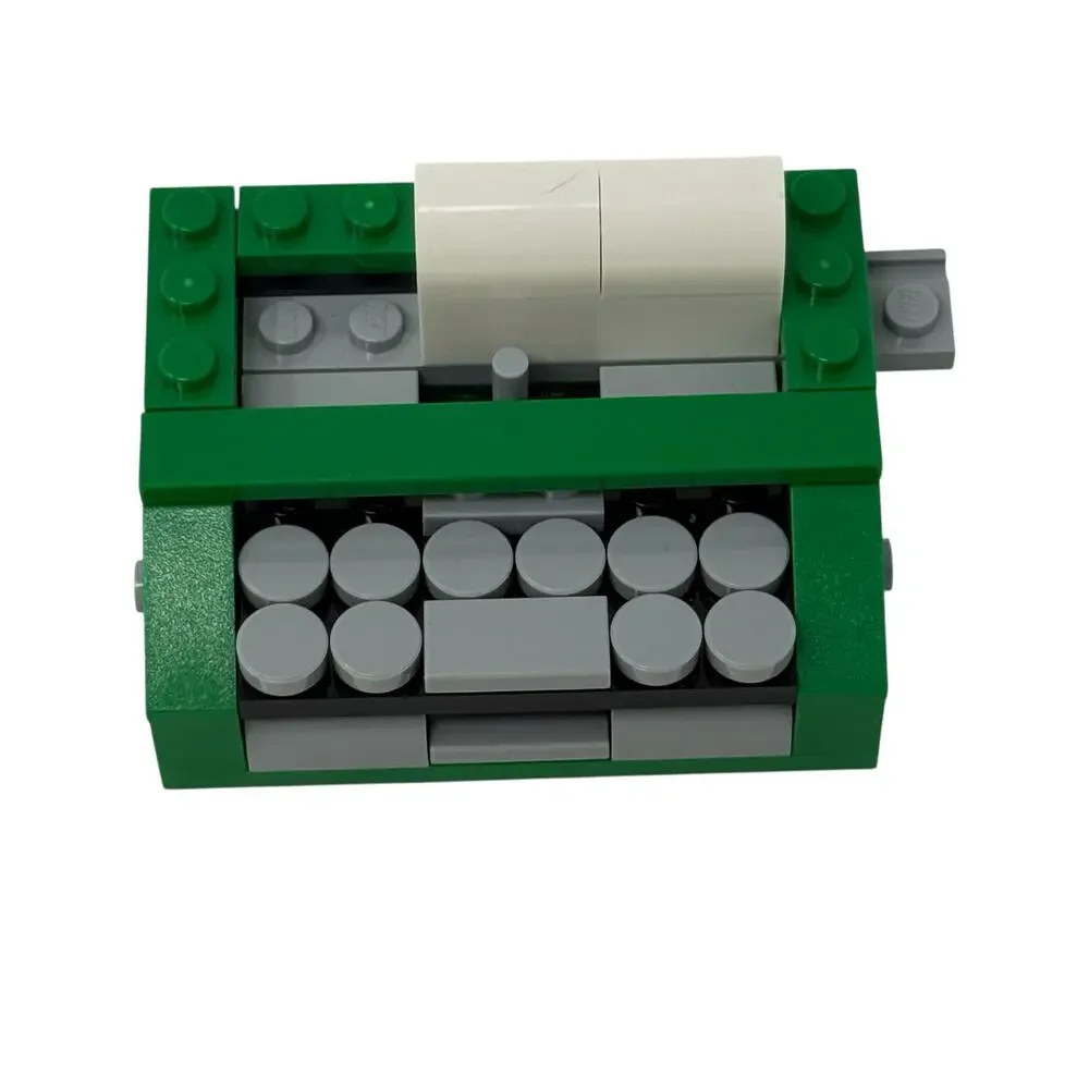 LEGO Mini Typewriter Green MOC Custom Build 2.5 x 2in Desk Display Collectible
